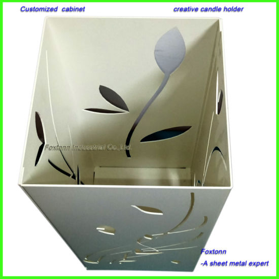 Factory Customized Sheet Metal Fabrication Cabinet for Candle Holder