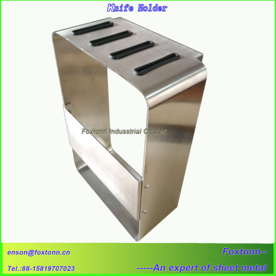 Kitchen Appliance Stainless Steel Knife Rack with Hook