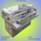 Sheet Metal Processing Machine Enclosure Powder Coated Steel Cabinet