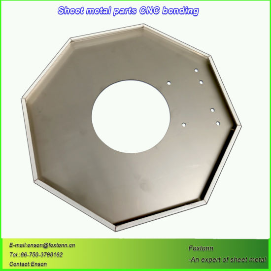 Polygon Sheet Metal Bending Fabrication Laser Cutting Parts